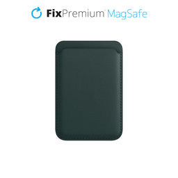 FixPremium - MagSafe Peněženka, zelená