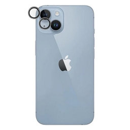 PanzerGlass - Ochranný kryt Objektívu Fotoaparátu Hoops pro iPhone 14 a 14 Plus, černá