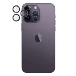 PanzerGlass - Ochranný kryt Objektívu Fotoaparátu Hoops pro iPhone 14 Pro a 14 Pro Max, černá