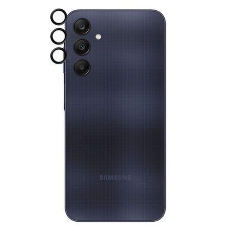 PanzerGlass - Ochranný kryt Objektívu Fotoaparátu Hoops pro Samsung Galaxy A25, černá