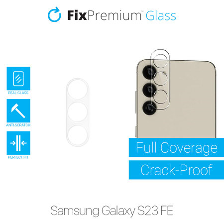 FixPremium Glass - Tvrzené Sklo zadní kamery pro Samsung Galaxy S23 FE