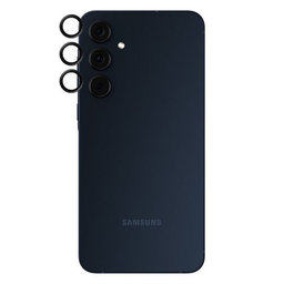 PanzerGlass - Ochranný kryt Objektívu Fotoaparátu Hoops pro Samsung Galaxy A55, černá