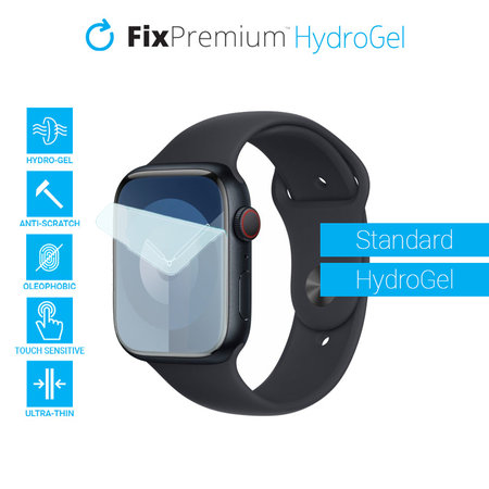 FixPremium - Standard Screen Protector pro Apple Watch 7, 8 (41mm)