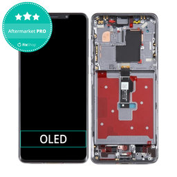 Huawei Mate 50 Pro DCO-AL00, DCO-LX9 - LCD Displej + Dotykové Sklo + Rám (Black) OLED