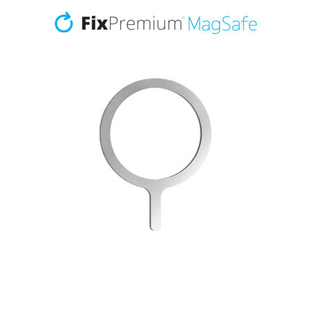 FixPremium - Magnet pro MagSafe Ultra, stříbrná