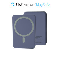 FixPremium - MagSafe PowerBank 5000mAh, fialová