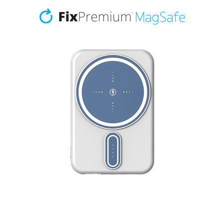 FixPremium - MagSafe PowerBank Pro 10 000mAh, bílá