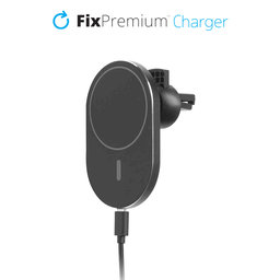 FixPremium - Autonabíječka s MagSafe V2, černá