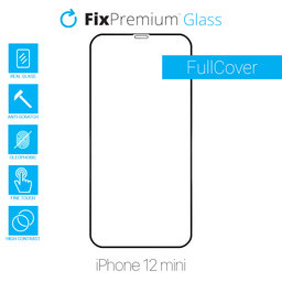 FixPremium FullCover Glass - Tvrzené sklo pro iPhone 12 mini