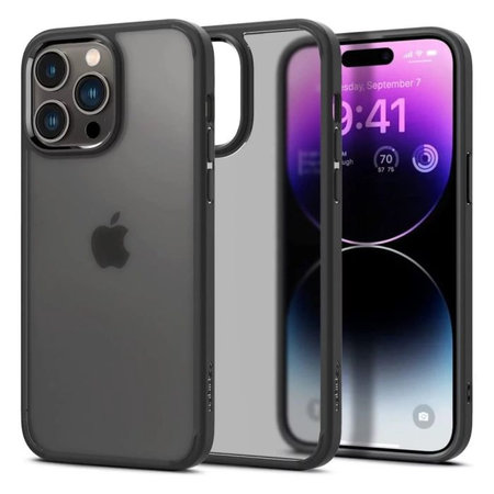 Spigen - Pouzdro Ultra Hybrid pro iPhone 14 Pro Max, Frost Black