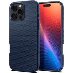 Spigen - Pouzdro Liquid Air pro iPhone 16 Pro Max, navy blue