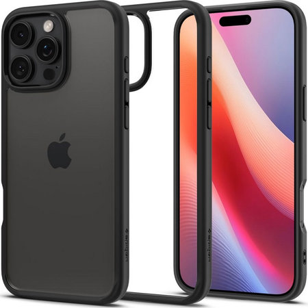 Spigen - Pouzdro Ultra Hybrid pro iPhone 16 Pro Max, matte black