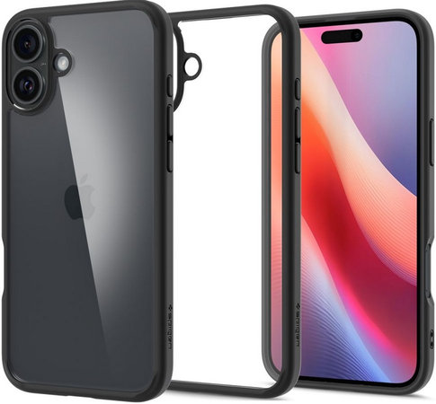 Spigen - Pouzdro Ultra Hybrid pro iPhone 16, matte black