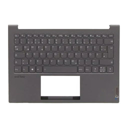 Lenovo ThinkBook 13X ITG - Kryt C (Armrest) + Klávesnice DE (Slate Grey) - 77034096 Genuine Service Pack