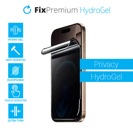 FixPremium - Privacy Screen Protector pro Apple iPhone 16 Pro