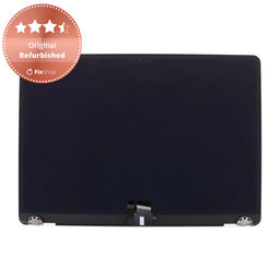 Apple MacBook Air 13" M3 A3113 (2024) - LCD Displej + Přední Sklo + Kryt (Silver) Original Refurbished