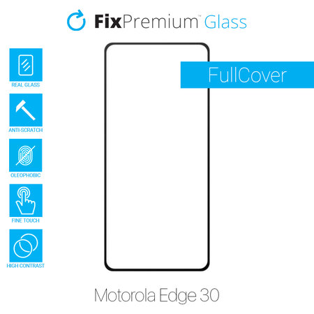 FixPremium FullCover Glass - Tvrzené Sklo pro Motorola Edge 30