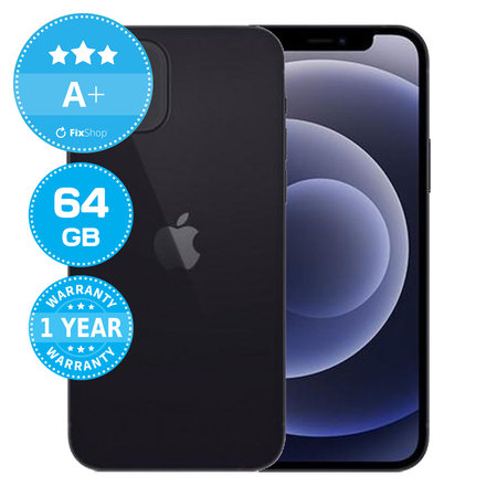 Apple iPhone 12 Black 64GB A+ Repasovaný