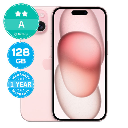 Apple iPhone 15 Pink 128GB A Repasovaný