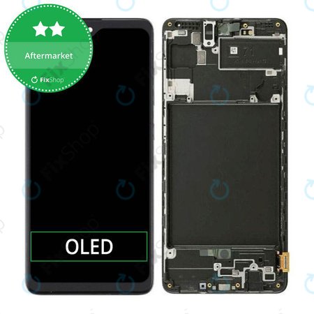 Samsung Galaxy A71 A715F - LCD Displej + Dotykové Sklo + Rám (Small Size Panel) OLED