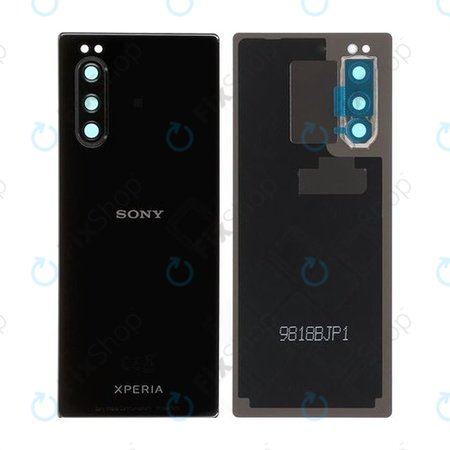 Sony Xperia 5 - Bateriový Kryt (Black) - 1319-9508 Genuine Service Pack