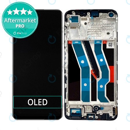 Realme 10 4G - LCD Displej + Dotykové Sklo + Rám (Blue) OLED