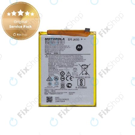 Motorola Moto G7 Power, G8 Power Lite, G9 Play, G10, G20, G30, G50, G51, E7 Plus, E7, E7i Power, E30, E40 - Baterie JK50 5000mAh - SB18C28956, SB18C77591 Genuine Service Pack