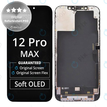 Apple iPhone 12 Pro Max - LCD Displej + Dotykové Sklo + Rám Original Refurbished PRO