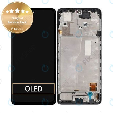 Xiaomi Redmi Note 10 Pro - LCD Displej + Dotykové Sklo + Rám (Onyx Gray) - 56000200K600 Genuine Service Pack