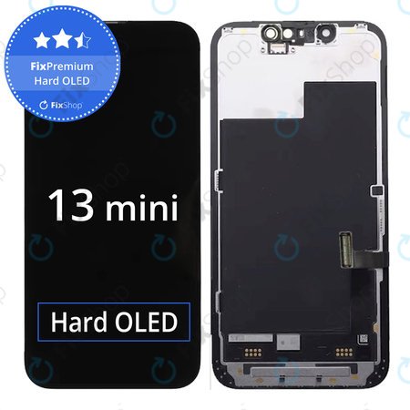 Apple iPhone 13 Mini - LCD Displej + Dotykové Sklo + Rám Hard OLED FixPremium