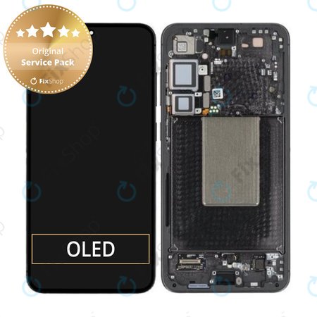 Samsung Galaxy S24 Plus S926B - LCD Displej + Dotykové Sklo + Rám (Onyx Black) - GH82-33410A Genuine Service Pack