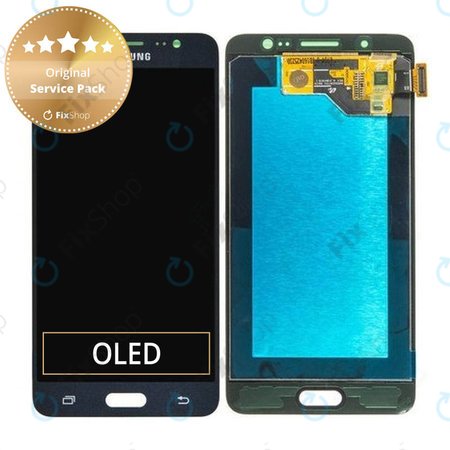 Samsung Galaxy J5 J510FN (2016) - LCD Displej + Dotykové Sklo (Black) - GH97-18792B, GH97-19466B, GH97-18962B, GH97-19467B Genuine Service Pack