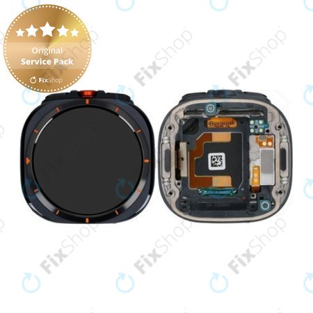 Samsung Galaxy Watch Ultra (LTE) SM-L705U - LCD Displej + Dotykové Sklo + Rám (Dark Grey) - GH82-35194A Genuine Service Pack