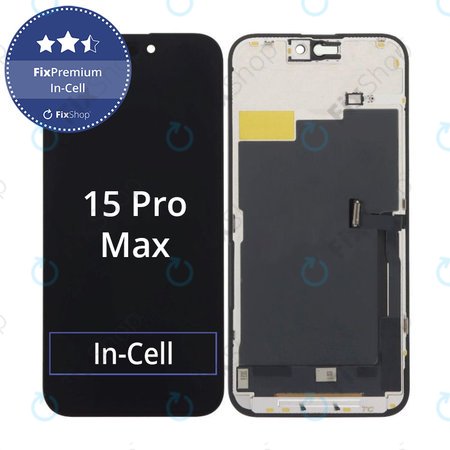 Apple iPhone 15 Pro Max - LCD Displej + Dotykové Sklo + Rám In-Cell FixPremium