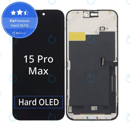 Apple iPhone 15 Pro Max - LCD Displej + Dotykové Sklo + Rám FixPremium Hard