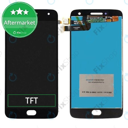 Motorola Moto G5 Plus - LCD Displej + Dotykové Sklo (Black) TFT