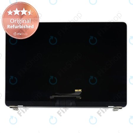 Apple MacBook 12" A1534 (Early 2016 - Mid 2017) - LCD Displej + Přední Sklo + Kryt (Silver) Original Refurbished