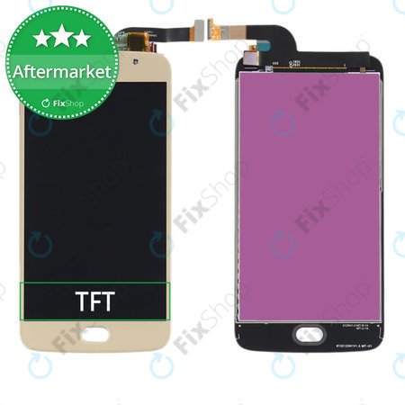 Motorola Moto G5S XT1794 - LCD Displej + Dotykové Sklo (Gold) TFT