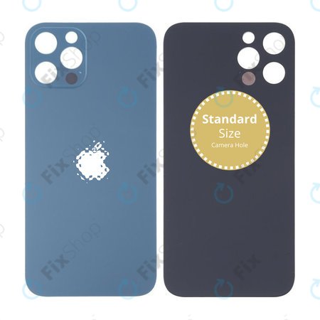 Apple iPhone 13 Pro Max - Sklo Zadního Housingu (Blue)