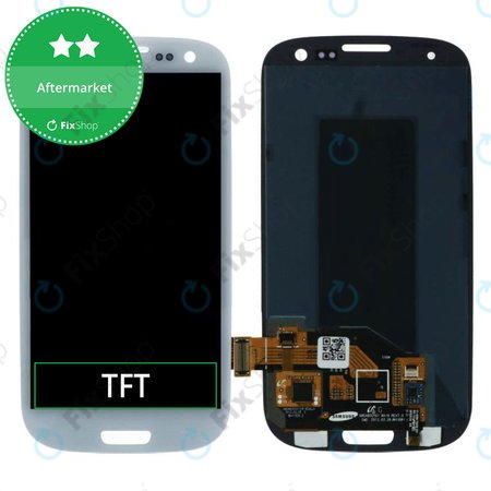 Samsung Galaxy S3 i9300  - LCD Displej + Dotykové Sklo (Marble White) TFT