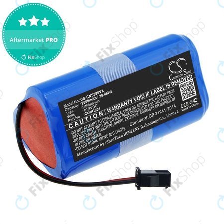 Sencor SRV 3160TQ, 3150OR - Baterie SRX CONG0001 Li-Ion 10.8V 2600mAh HQ