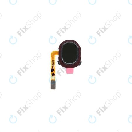 Samsung Galaxy A20e A202F - Senzor Otisku Prsta + Flex Kabel (Black) - GH96-12565A Genuine Service Pack