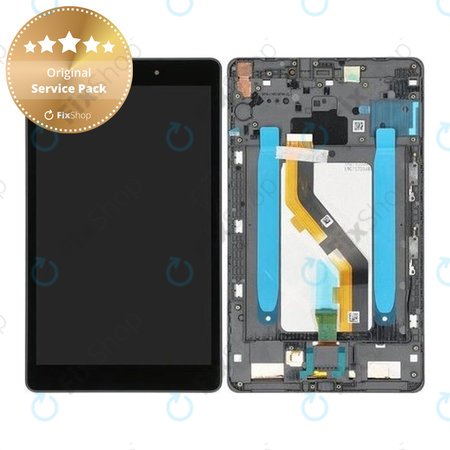 Samsung Galaxy Tab A 8 (2019) WiFi - LCD Displej + Dotykové Sklo (Carbon Black) - GH81-17227A Genuine Service Pack