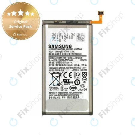 Samsung Galaxy S10 G973F - Baterie EB-BG973ABU 3400mAh - GH82-18826A Genuine Service Pack