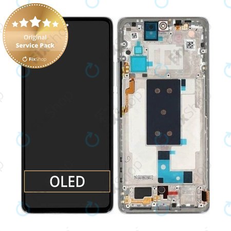 Xiaomi 11T Pro - LCD Displej + Dotykové Sklo + Rám (Moonlight White, Celestial Blue) - 5600040K3S00, 56000D0K3S00 Genuine Service Pack