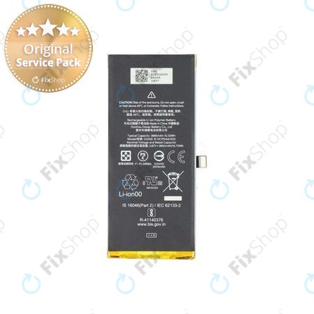 Google Pixel 4a 5G - Baterie GT025E-B 3885mAh - G823-00201-01 Genuine Service Pack