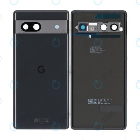 Google Pixel 7a - Bateriový Kryt (Charcoal) - G949-00387-00 Genuine Service Pack