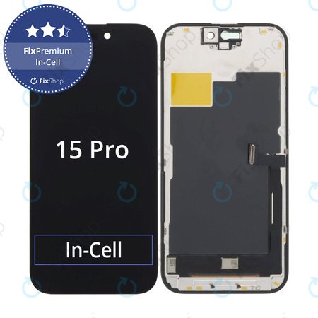 Apple iPhone 15 Pro - LCD Displej + Dotykové Sklo + Rám In-Cell FixPremium