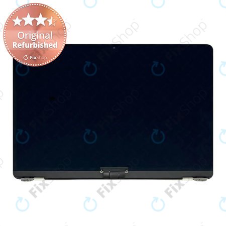 Apple MacBook Air 13" M2 A2681 (2022) - LCD Displej + Přední Sklo + Kryt (Silver) Original Refurbished