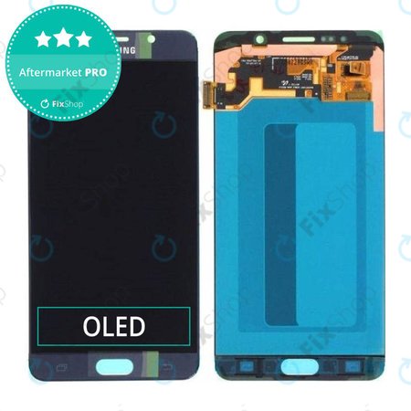 Samsung Galaxy Note 5 N920F - LCD Displej + Dotykové Sklo (Blue) OLED